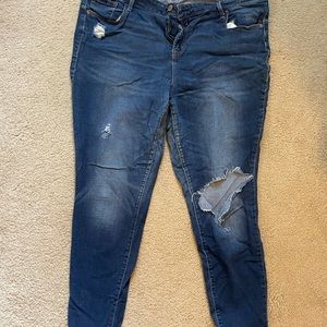 Hi-rise Old Navy Rockstar Jean